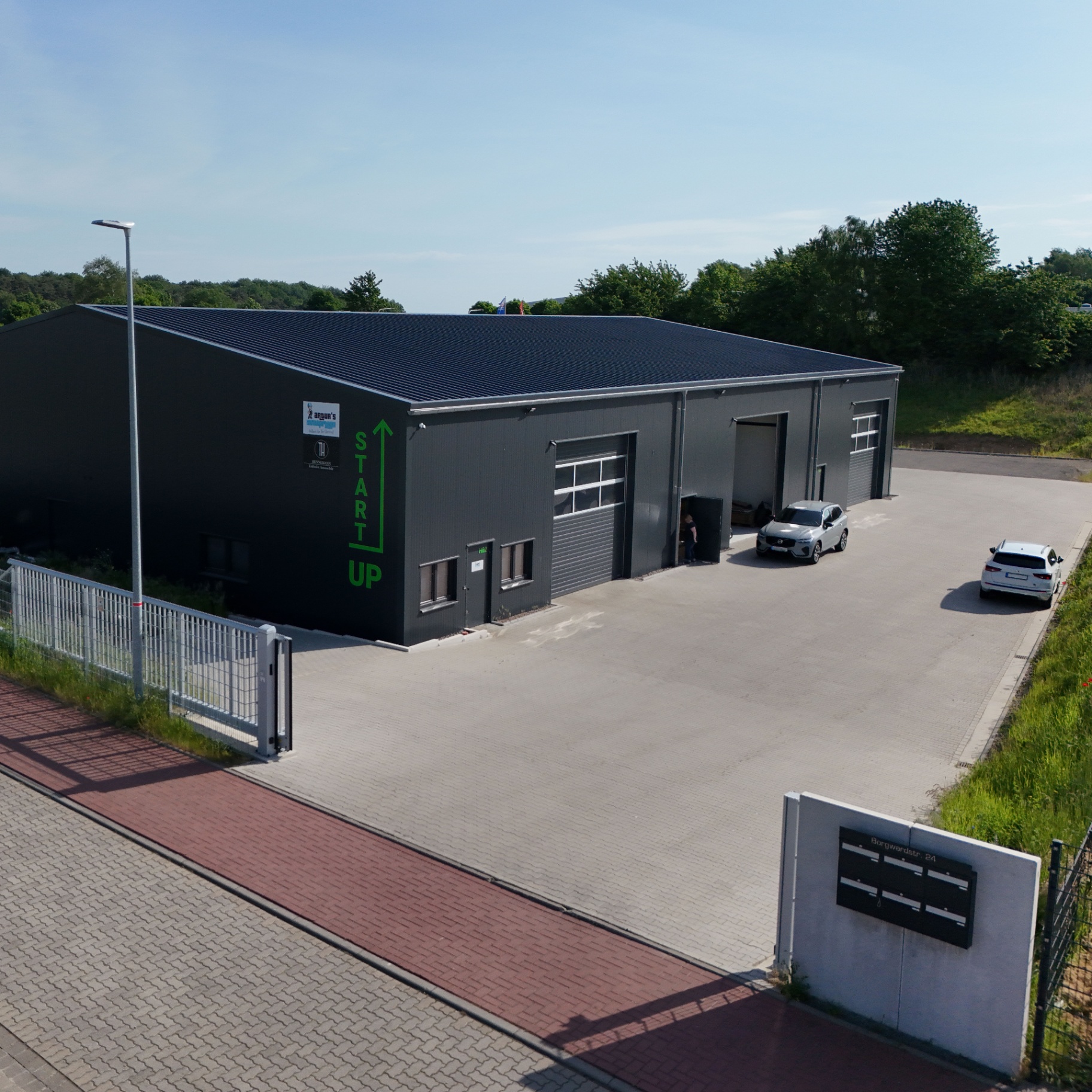 Gewerbehalle Syke – Außenansicht
