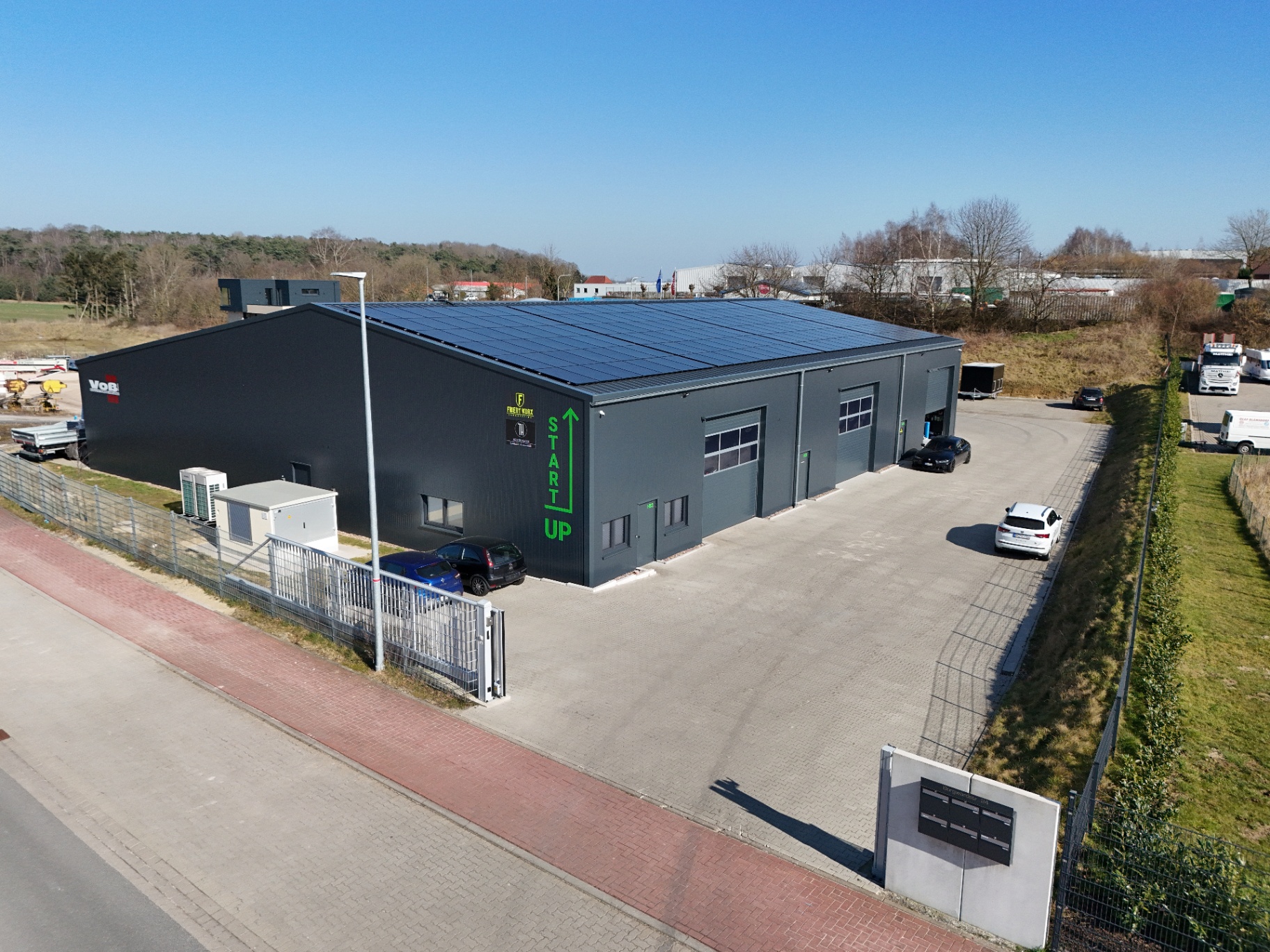 Gewerbehalle Syke – Außenansicht